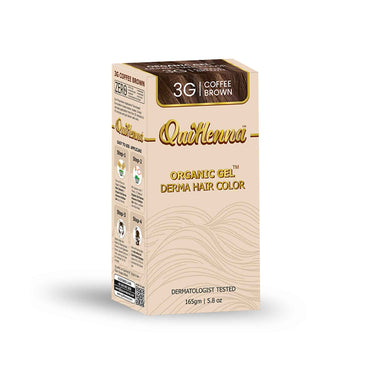QH+ QuikHenna CLINICA Organic Gel Innovative Derma Hair Color 165gm