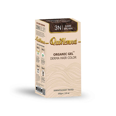 QH+ QuikHenna CLINICA Organic Gel Innovative Derma Hair Color 165gm