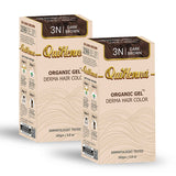QH+ QuikHenna CLINICA Organic Gel Innovative Derma Hair Color 165gm