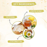 byPureNaturals SLS & Paraben Free Lemon Honey Soap- 125gm