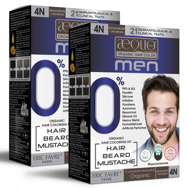 Aequo Organic Cream Hair Colour for Men- 170ml