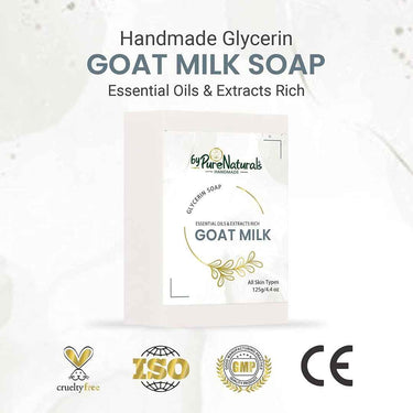 byPureNaturals SLS & Paraben Free Goat Milk Soap- 125gm