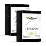 byPureNaturals SLS & Paraben Free Charcoal Soap- 125gm