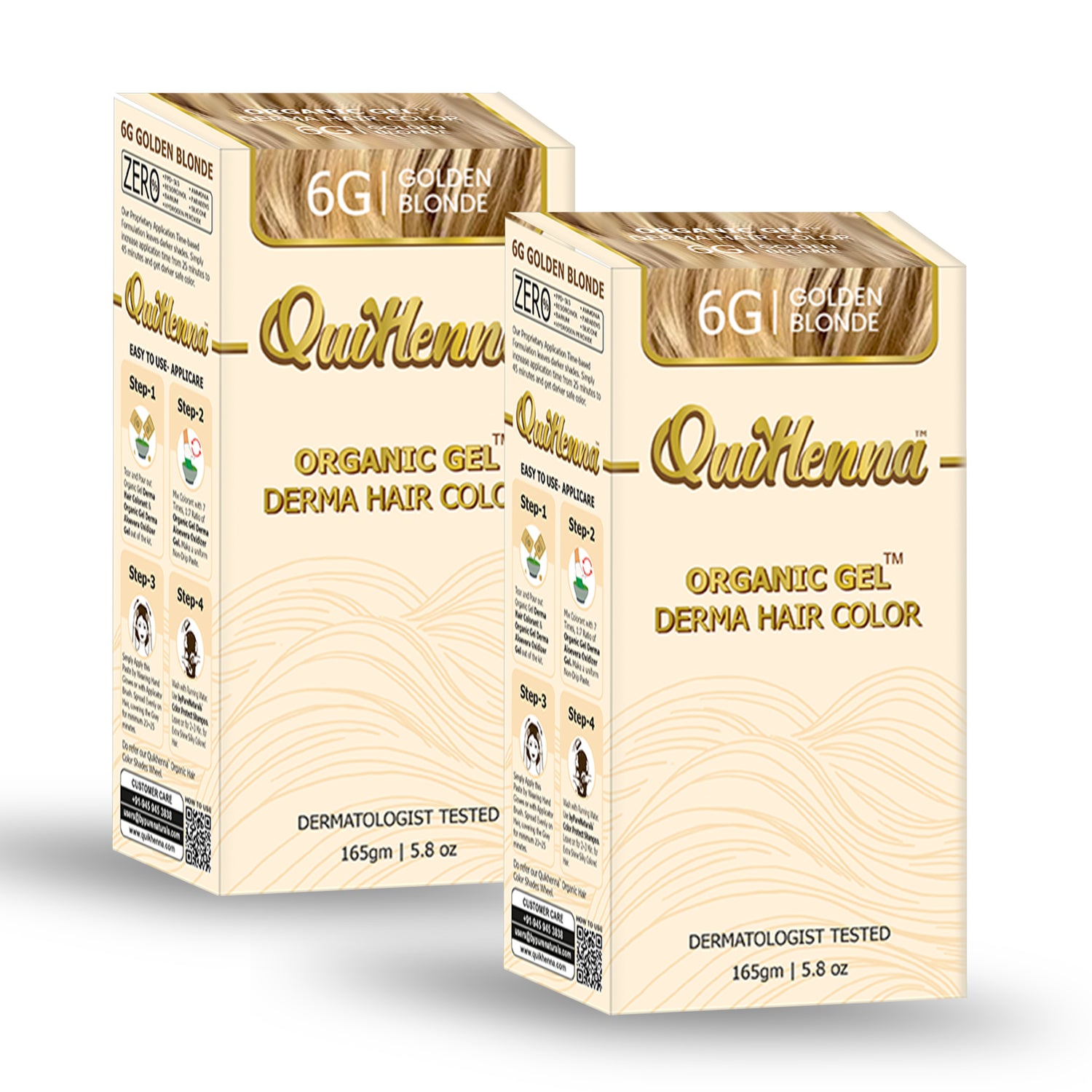 Quikhenna Derma Organic Gel Hair Colour byPureNaturals-24
