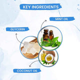 byPureNaturals SLS & Paraben Free Mint Soap- 125gm
