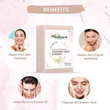 byPureNaturals SLS & Paraben Free Coconut Milk & Honey Soap- 125gm