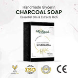 byPureNaturals SLS & Paraben Free Charcoal Soap- 125gm