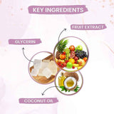 byPureNaturals SLS & Paraben Free Mix Fruit Soap- 125gm