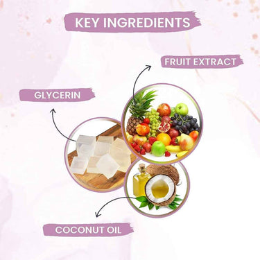 byPureNaturals SLS & Paraben Free Mix Fruit Soap- 125gm