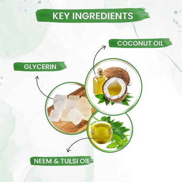 byPureNaturals SLS & Paraben Free Neem Tulsi Soap- 125gm