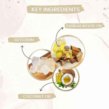 byPureNaturals SLS & Paraben Free Sandalwood Soap- 125gm