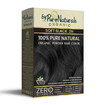 byPureNaturals 100% Organic Pure Natural Powder Hair Color- 120 Gm