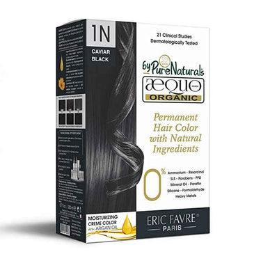 QH+ Aequo Organic Zero Toxins Permanent Cream Hair Colour- 200ml