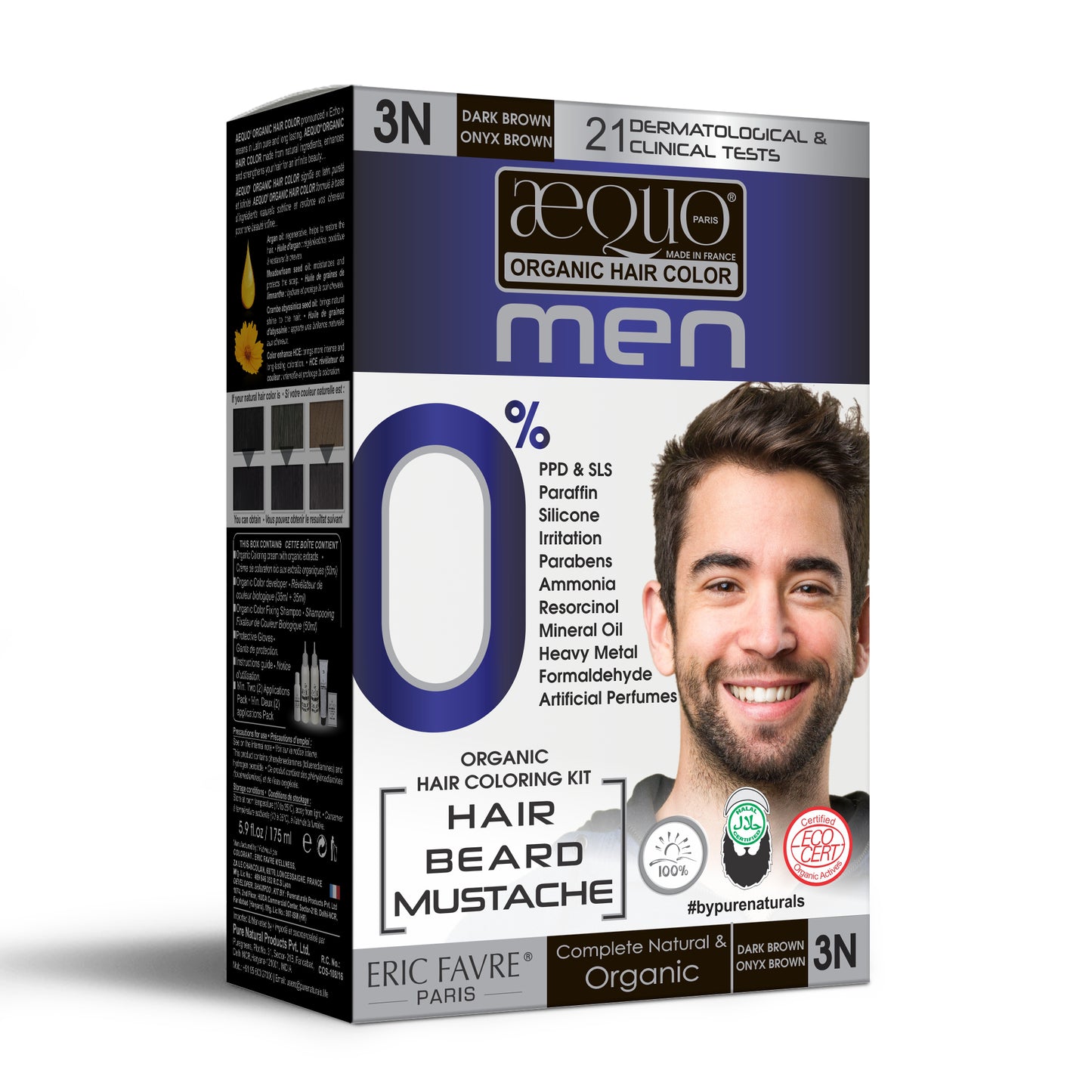 byPureNaturals Organic Cream Hair Colour for Men-8