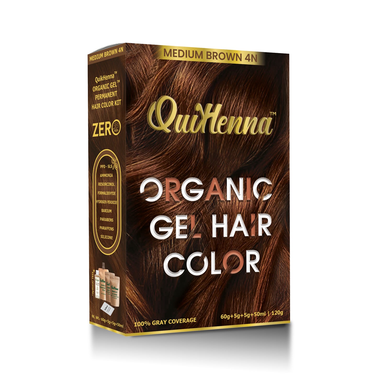 QuikHenna Organic Gel Hair Colour-12