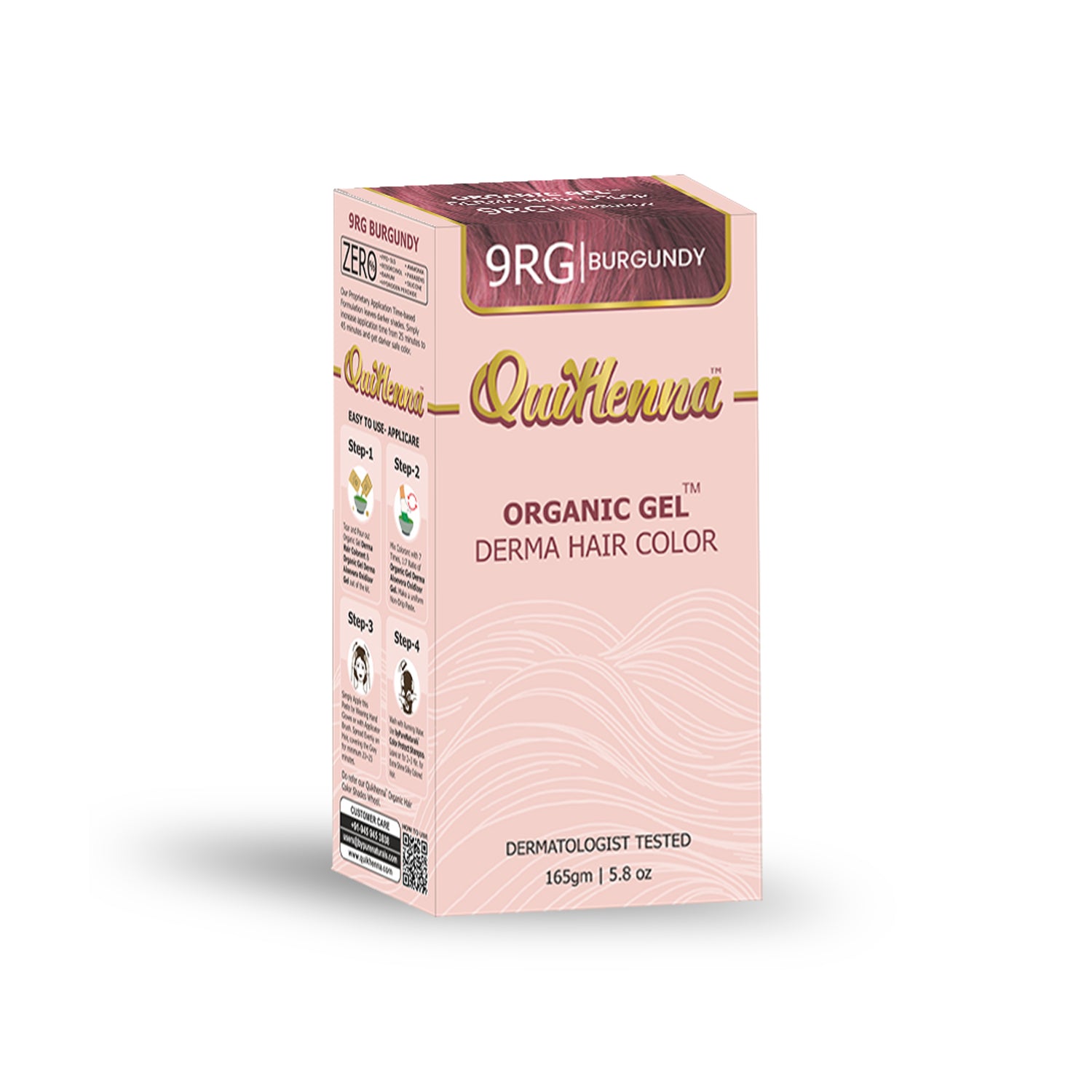 Quikhenna Derma Organic Gel Hair Colour byPureNaturals-27