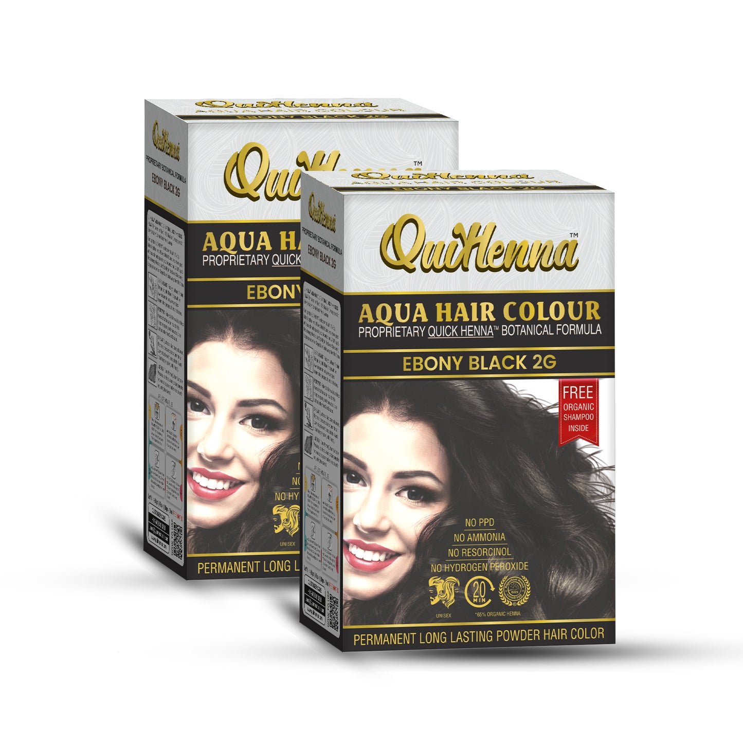 QuikHenna Aqua Safe Powder Hair Colour-10