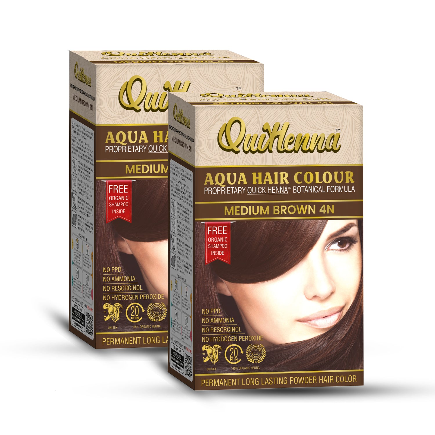 QuikHenna Aqua Safe Powder Hair Colour-14