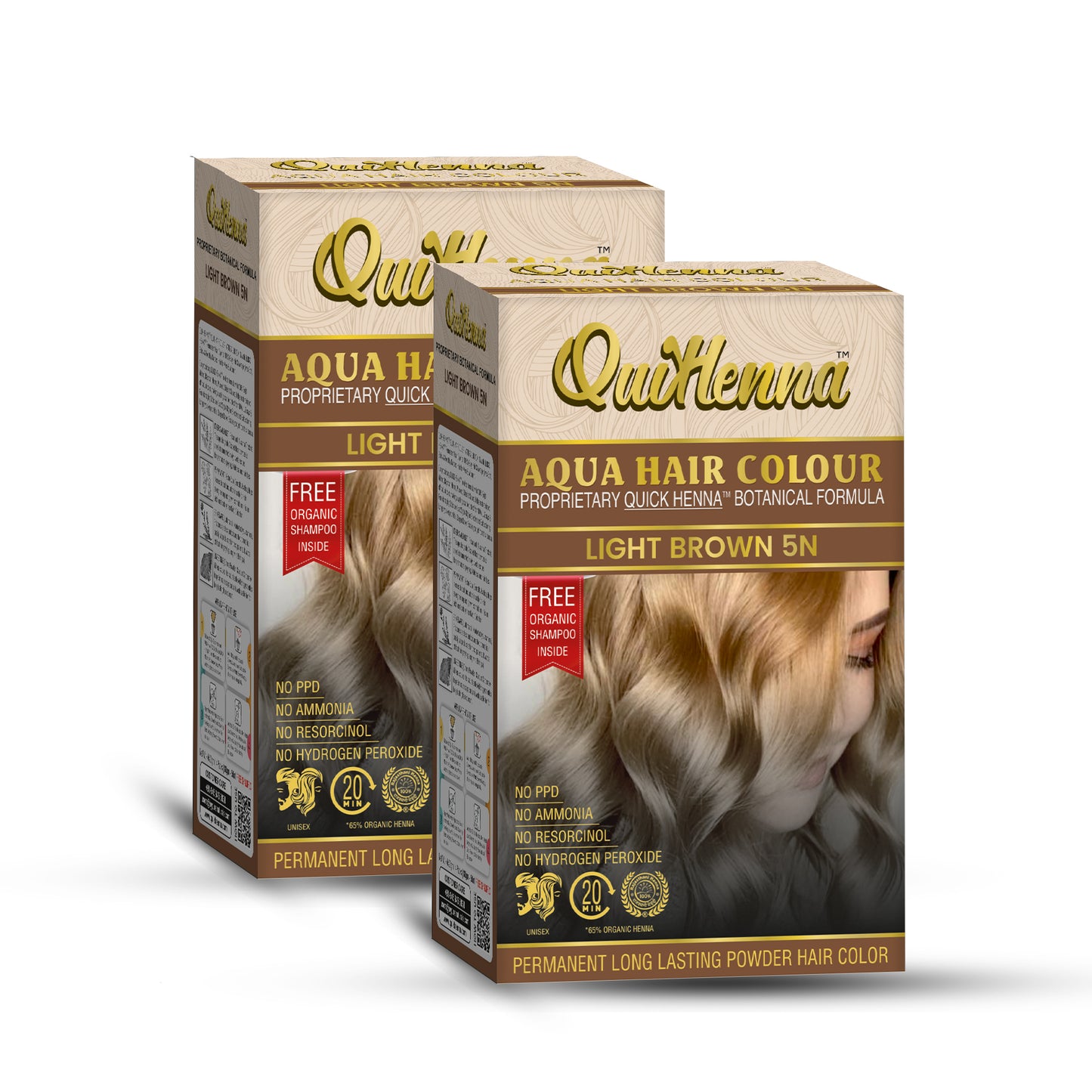 QuikHenna Aqua Safe Powder Hair Colour-18