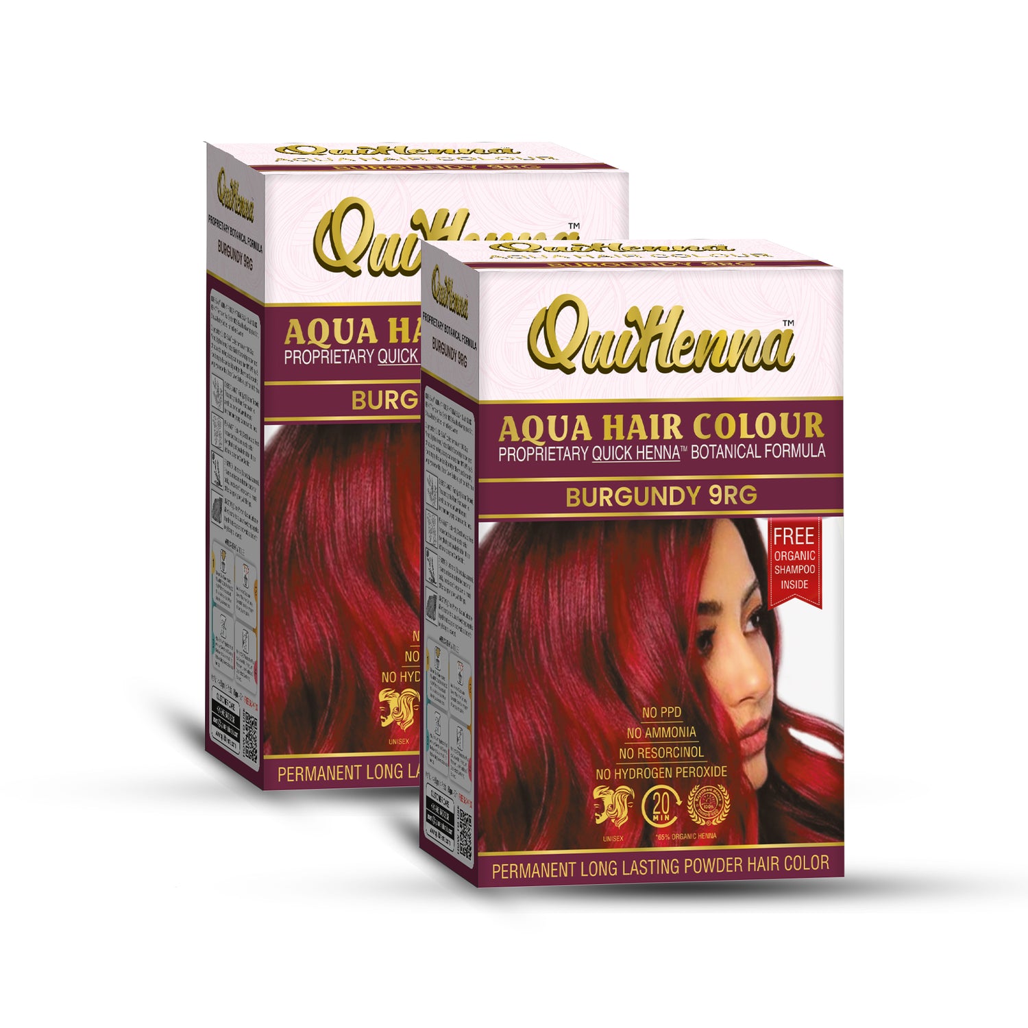QuikHenna Aqua Safe Powder Hair Colour-24