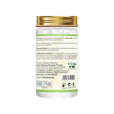 byPureNaturals 100% Organic Aloevera Gel Powder- 30 Gm