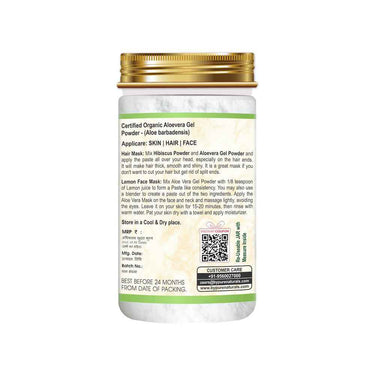 byPureNaturals 100% Organic Aloevera Gel Powder- 30 Gm