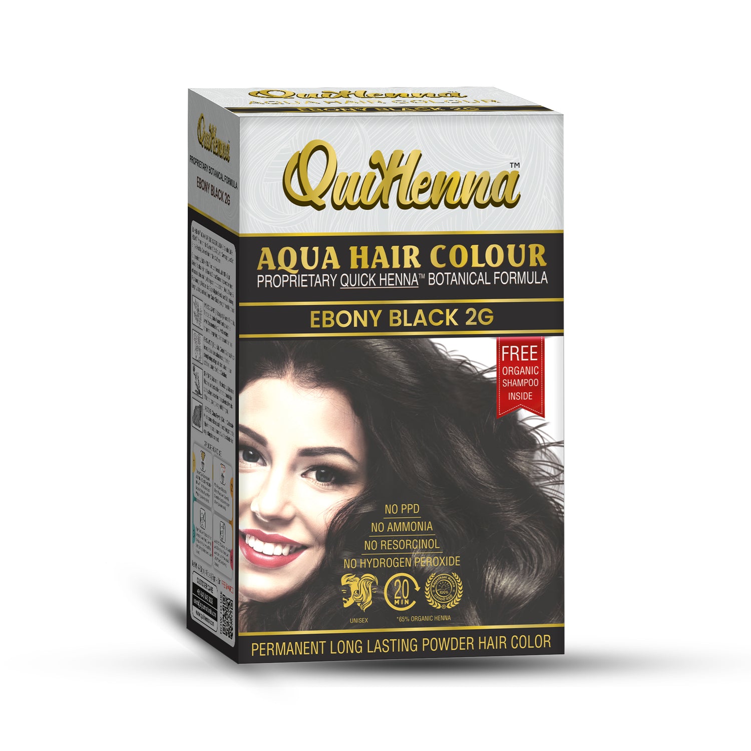 QuikHenna Aqua Safe Powder Hair Colour-9