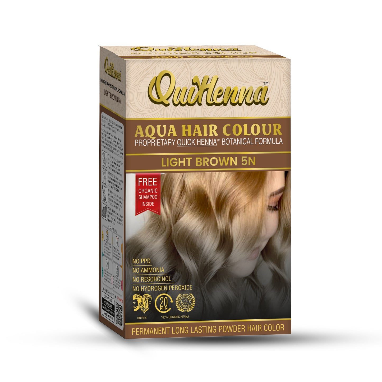 QuikHenna Aqua Safe Powder Hair Colour-17