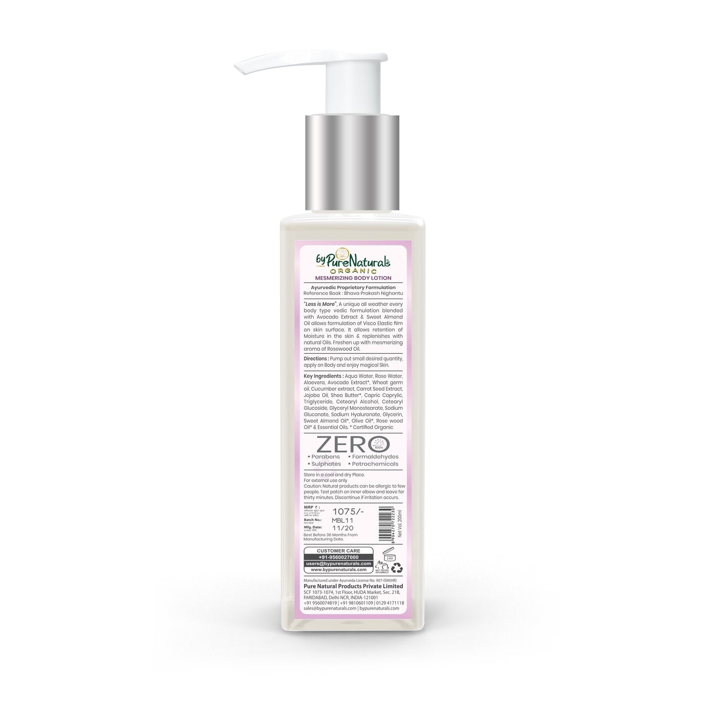 Organic Mesmerizing Body Lotion byPureNaturals-2