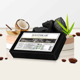 Hasthkar SLS & Paraben Free Charcoal Glycerine Soap Base Bar- 450gm