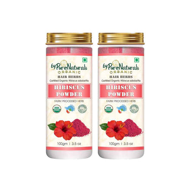 byPureNaturals 100% Organic Hibiscus Powder- 100 Gm