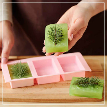 Hasthkar SLS & Paraben Free Neem Tulsi Glycerine Soap Base Bar- 450 Gm (Pack of 2)