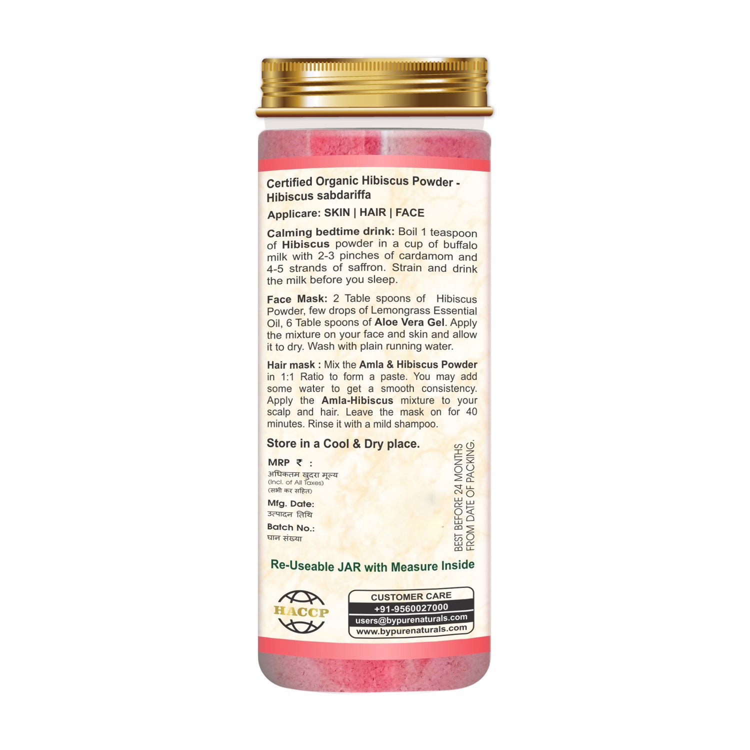 Organic Hibiscus Powder byPureNaturals-6