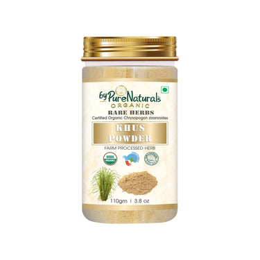 byPureNaturals 100% Organic Khus Powder- 110 Gm