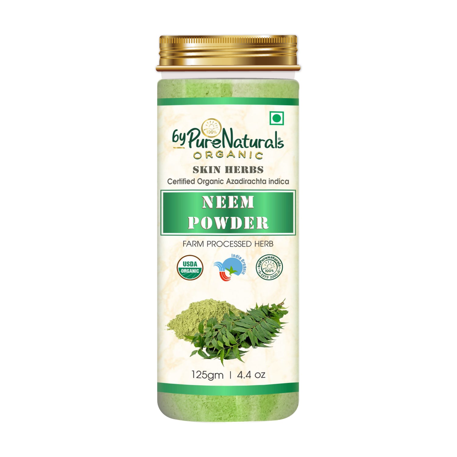 Organic Neem Powder byPureNaturals-4