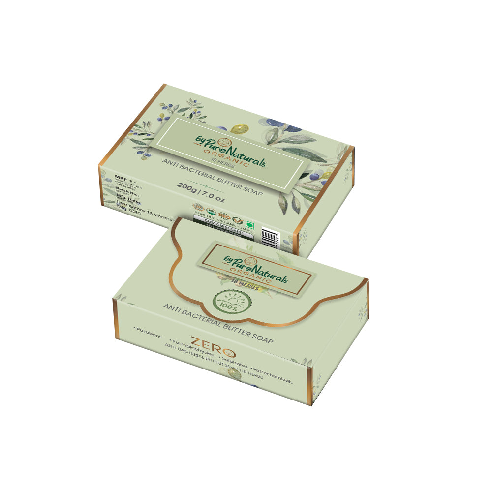Organic Herbal Antibacterial Soap-2