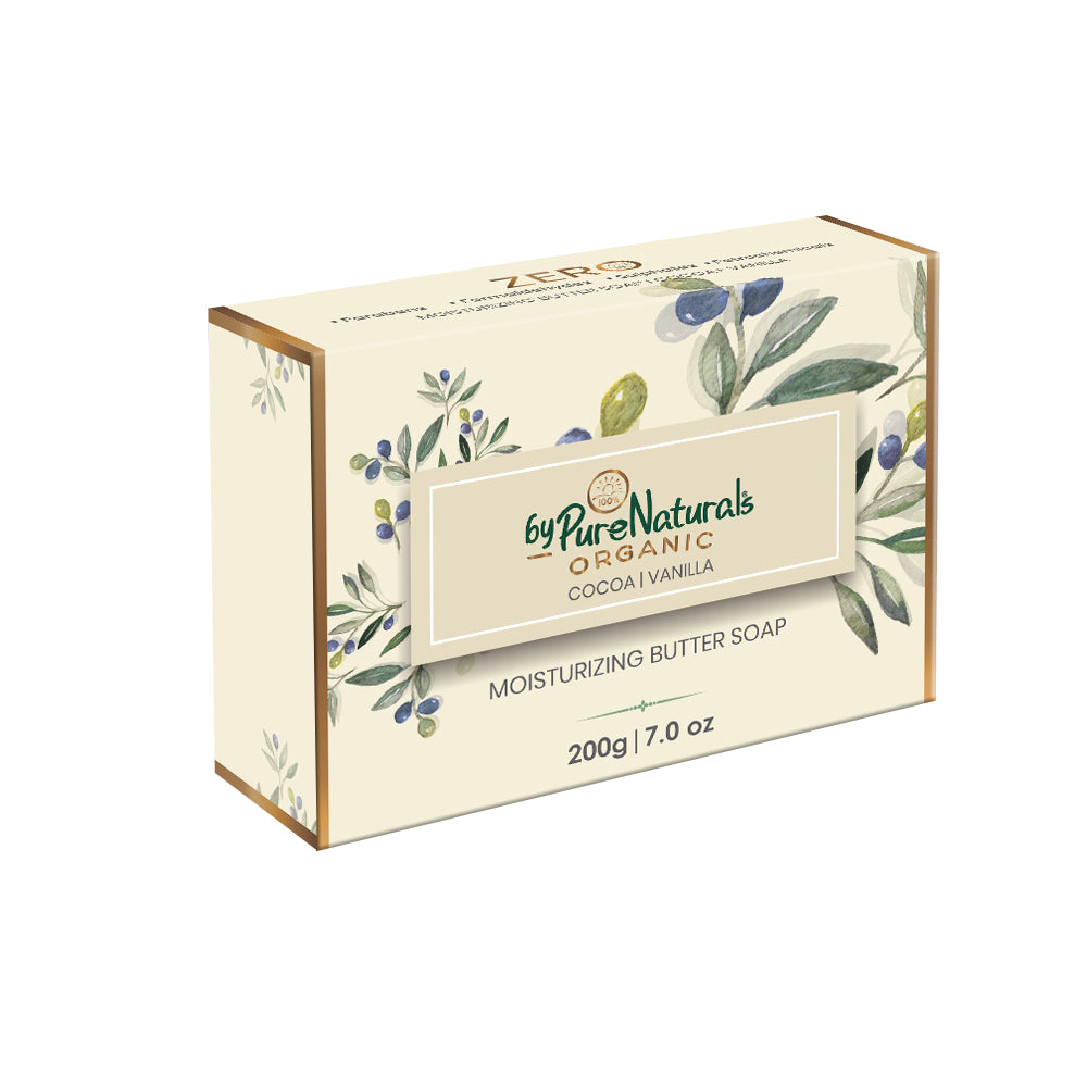 Organic Cocoa Vanilla Butter Soap-3