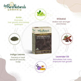 byPureNaturals 100% Organic Pure Natural Powder Hair Color- 120 Gm
