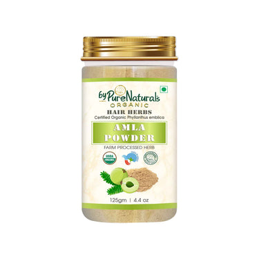 byPureNaturals 100% Organic Amla Powder- 125 Gm