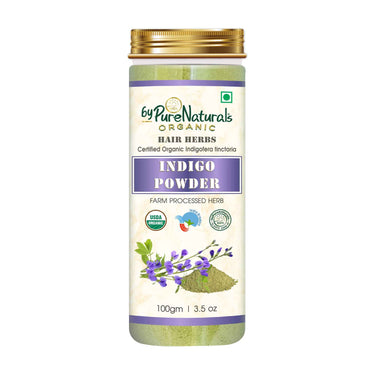 byPureNaturals 100% Organic Indigo Powder- 100 Gm