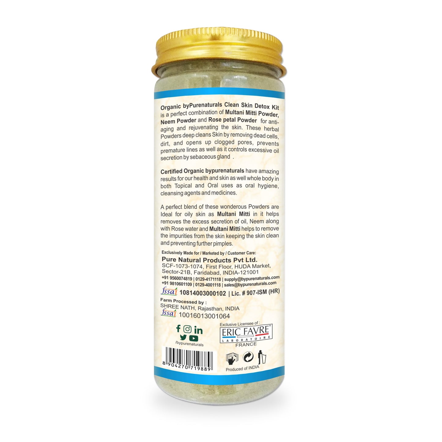 Skin Detox Herbal Powder Pack byPureNaturals-5