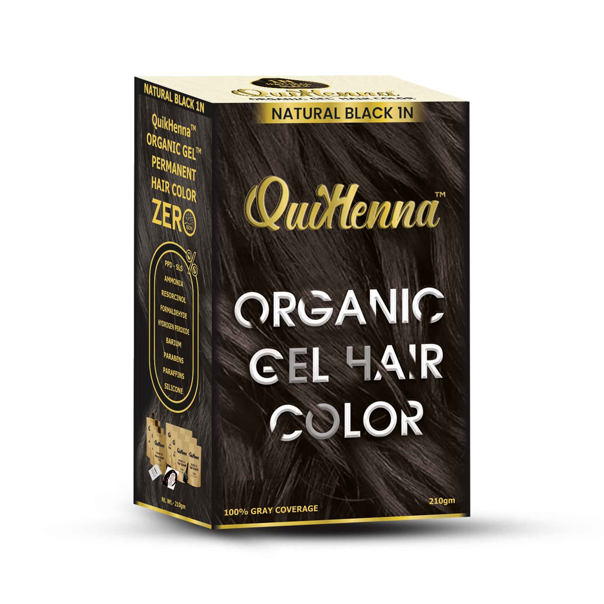 QuikHenna Organic Gel Hair Colour
