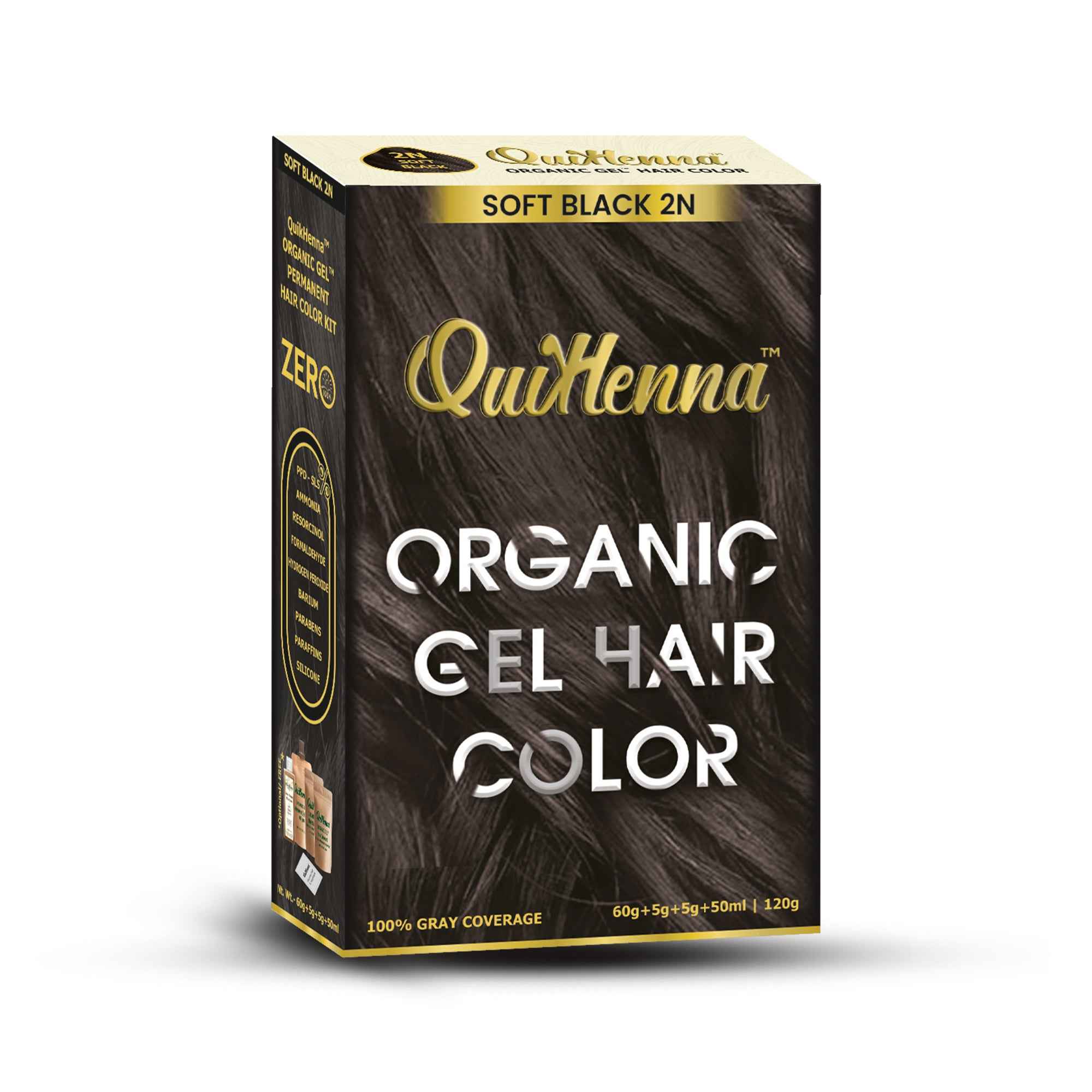 QuikHenna Organic Gel Hair Colour