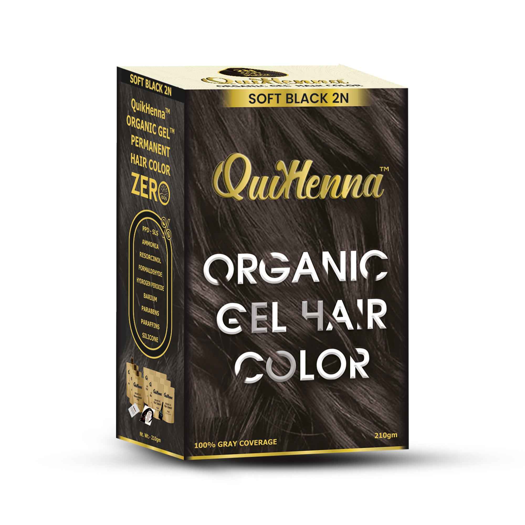 QuikHenna Organic Gel Hair Colour