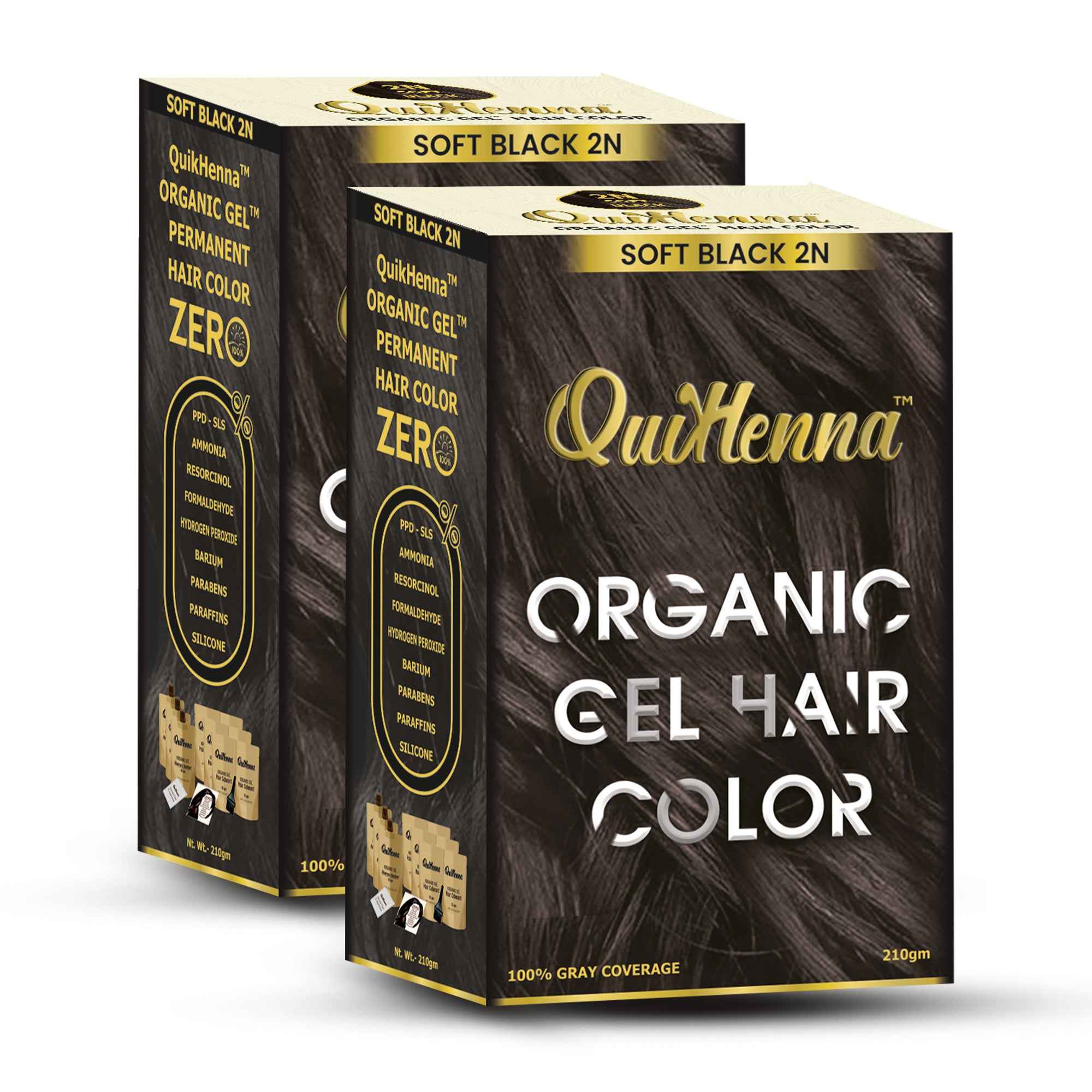 QuikHenna Organic Gel Hair Colour
