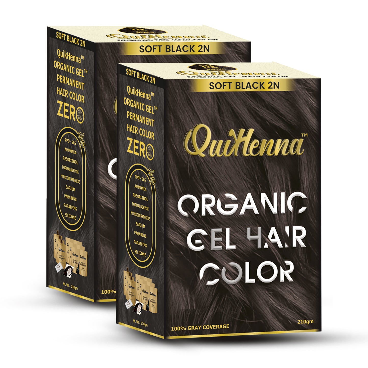 QuikHenna Organic Gel Hair Colour-36