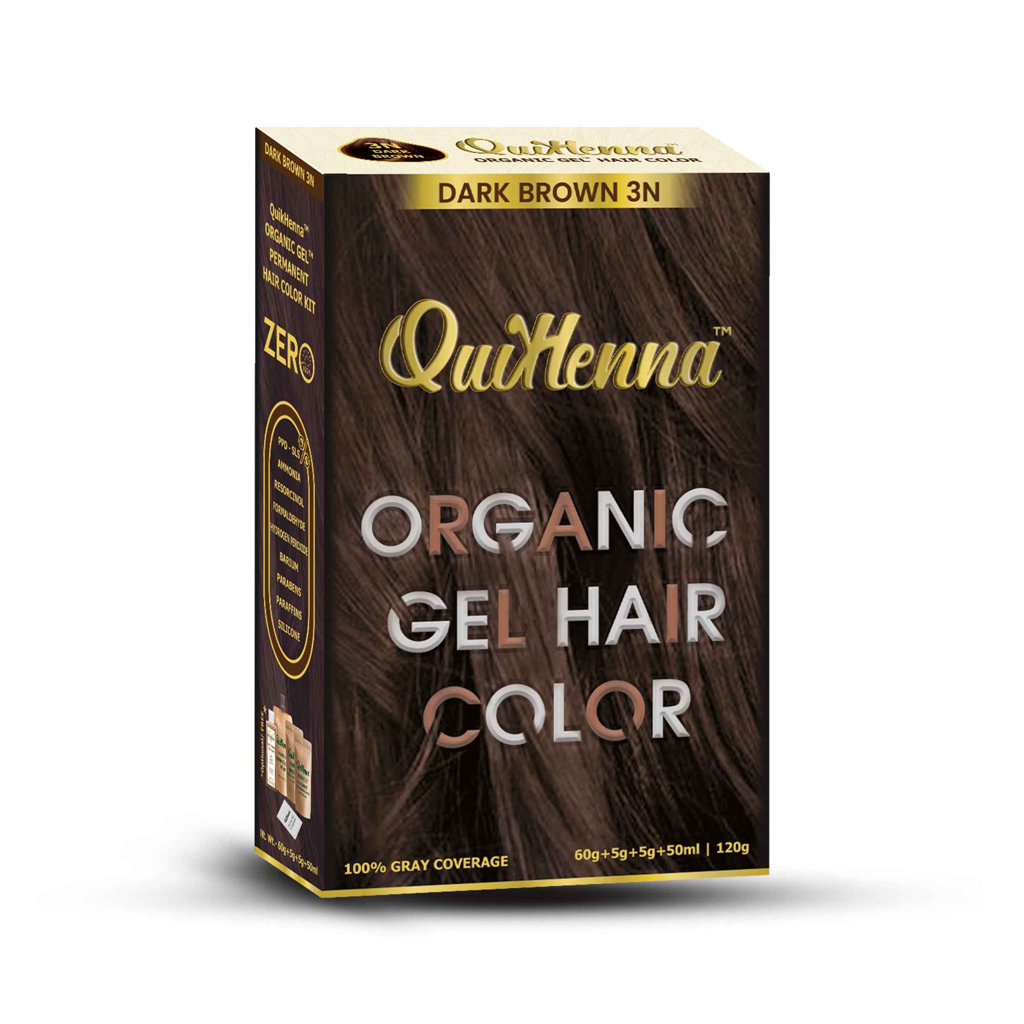 QuikHenna Organic Gel Hair Colour