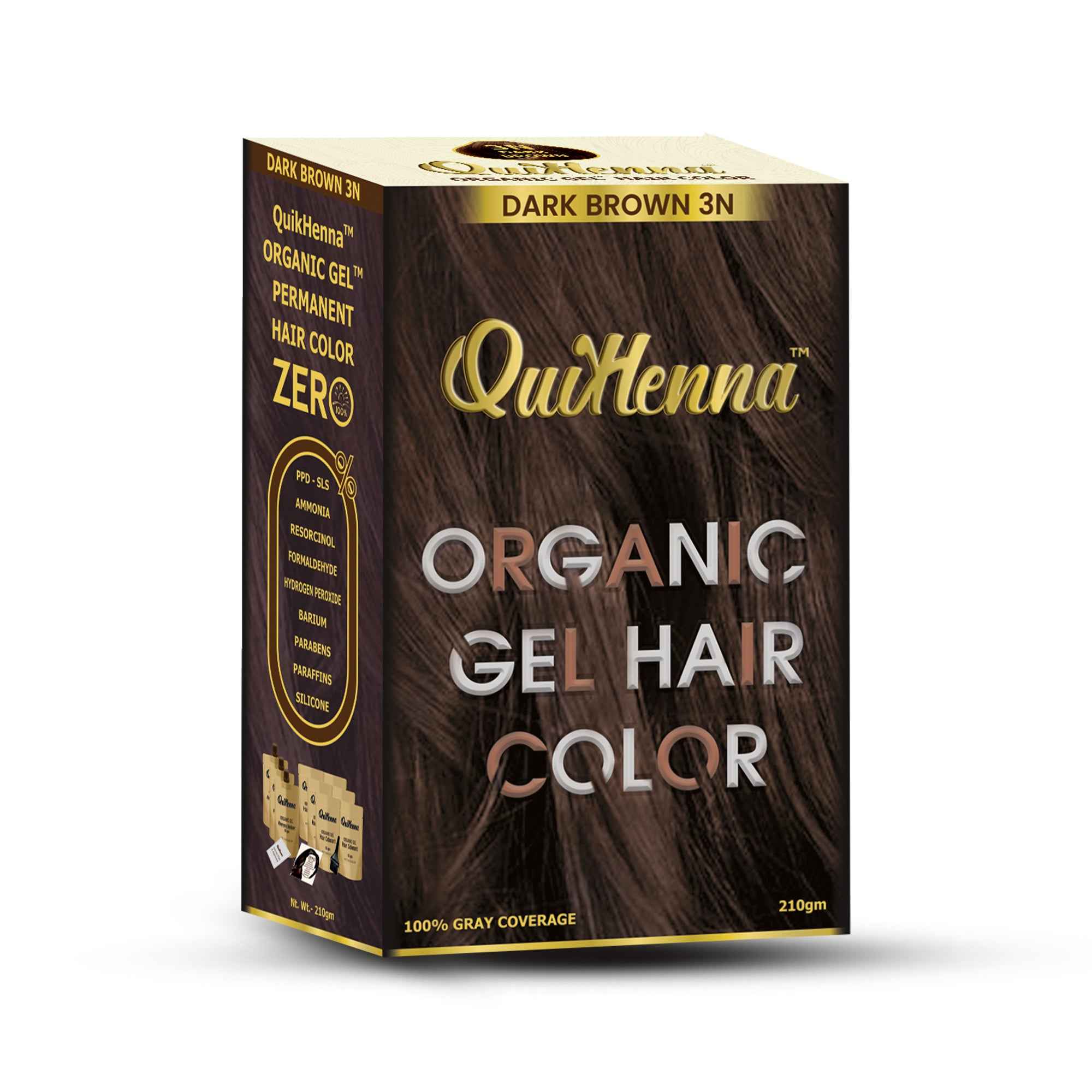QuikHenna Organic Gel Hair Colour