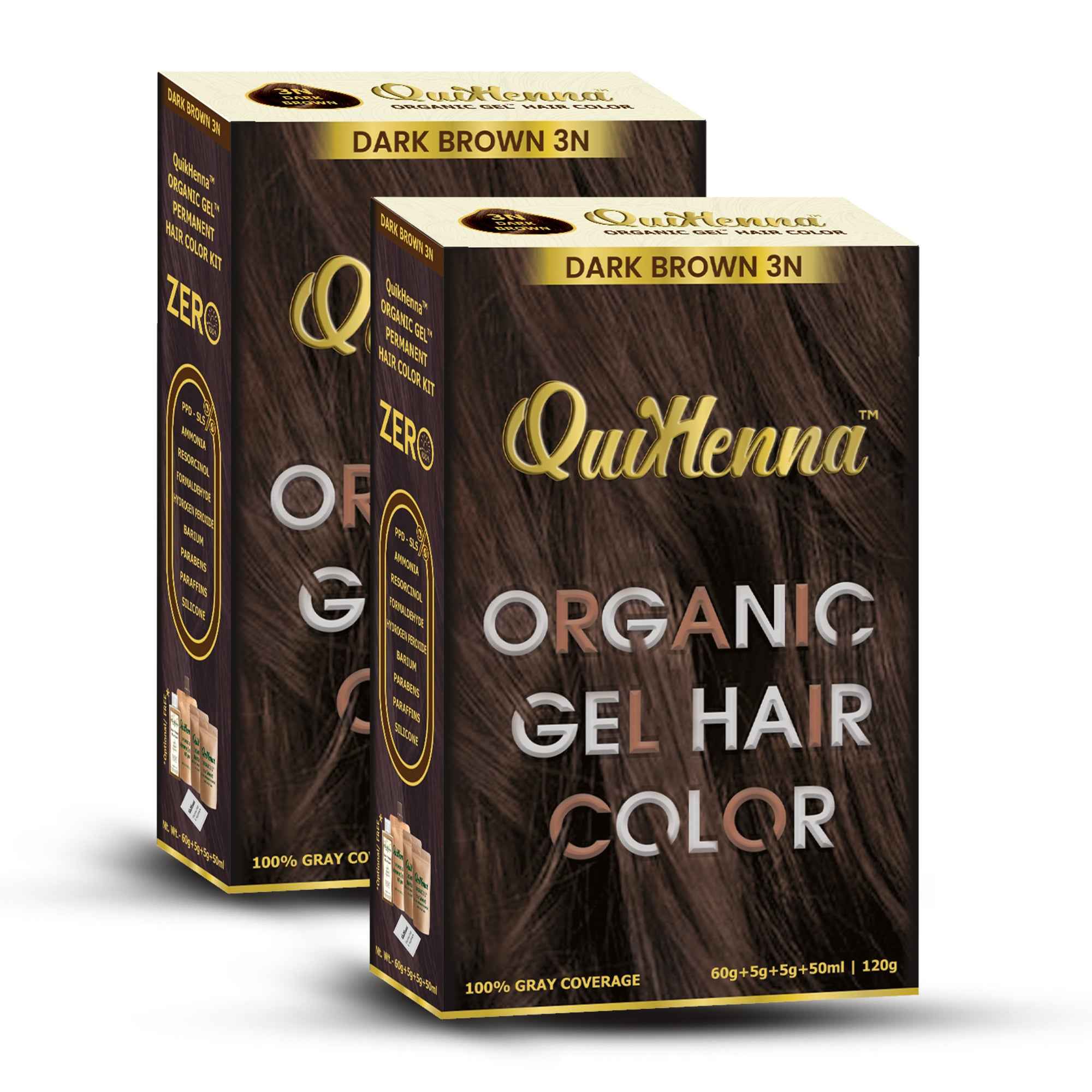 QuikHenna Organic Gel Hair Colour