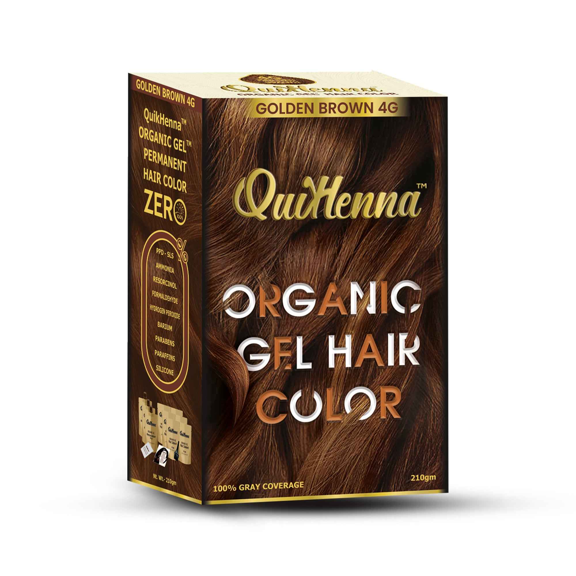 QuikHenna Organic Gel Hair Colour